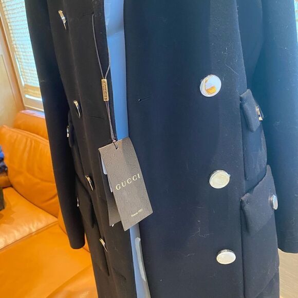 NWT Gucci Black Coat  - Picture 5 of 12